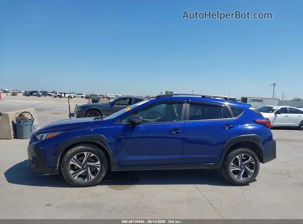 JF2GUADC8R8310555 2024 SUBARU CROSSTREK Blue Rear interior view