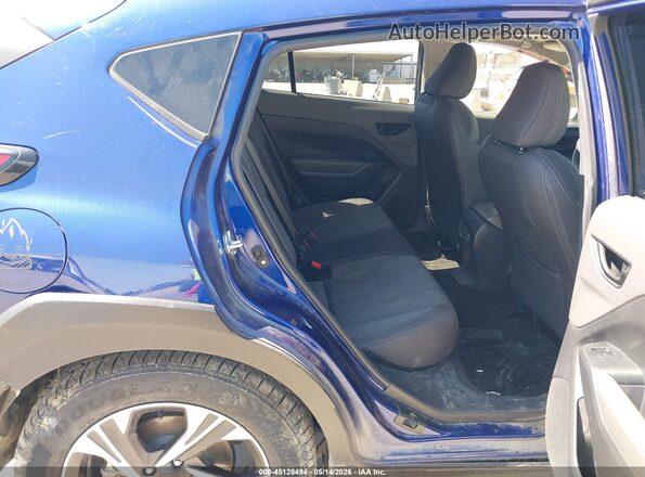 JF2GUADC8R8310555 2024 SUBARU CROSSTREK Blue VIN sticker view