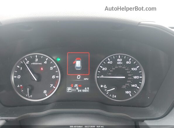 JF2GUADC8RH211153 2024 SUBARU CROSSTREK Gray Widok tylnych siedzeń