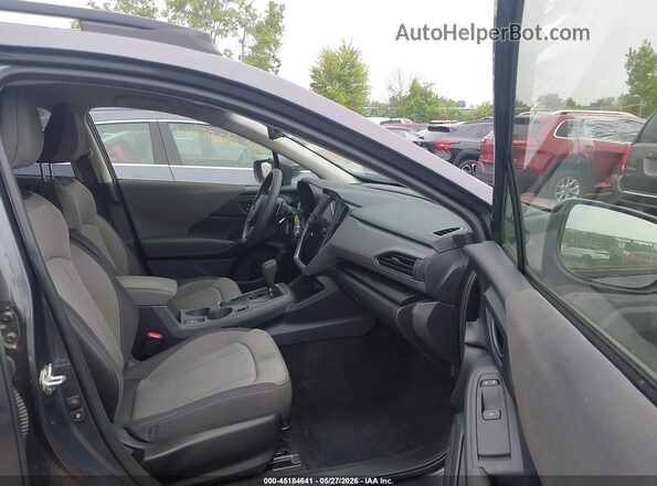 JF2GUADC8RH211153 2024 SUBARU CROSSTREK Gray Widok wnętrza z przodu