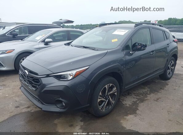 JF2GUADC8RH211153 2024 SUBARU CROSSTREK Gray Przód lewy