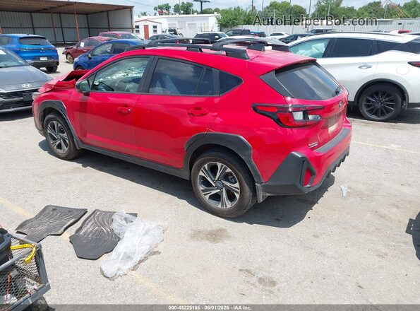 JF2GUADC8RH906524 2024 SUBARU CROSSTREK Red Trasero izquierdo