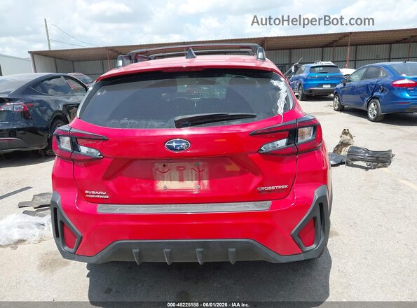 JF2GUADC8RH906524 2024 SUBARU CROSSTREK Red 