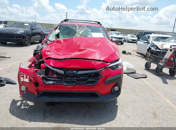 JF2GUADC8RH906524 2024 SUBARU CROSSTREK Red Vista del cuadro de instrumentos
