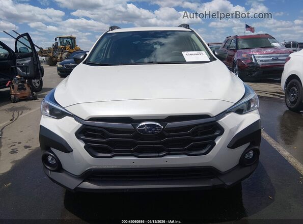 JF2GUADC9R8387757 2024 SUBARU CROSSTREK Белый Вид щитка приборов