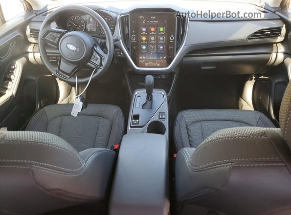 JF2GUADCXR8298585 2024 SUBARU CROSSTREK Серебряный Вид панели приборов