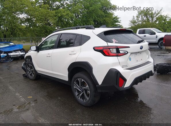JF2GUHDC0S8263441 2025 SUBARU CROSSTREK White უკანა მარცხენა