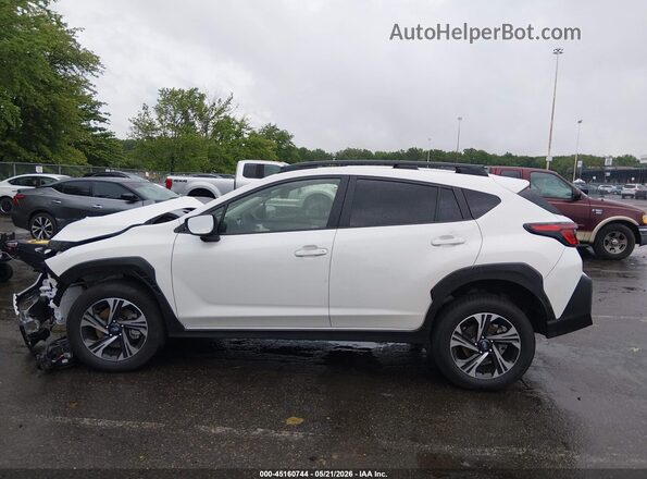 JF2GUHDC0S8263441 2025 SUBARU CROSSTREK White სალონის 360-გრადუსიანი ხედი