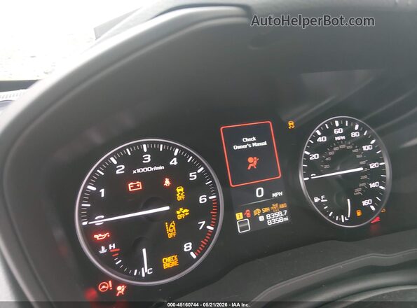 JF2GUHDC0S8263441 2025 SUBARU CROSSTREK White უკანა სავარძლების ხედი