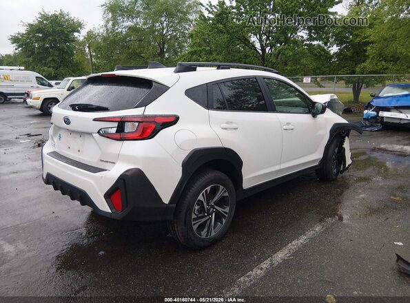 JF2GUHDC0S8263441 2025 SUBARU CROSSTREK White უკანა მარჯვენა