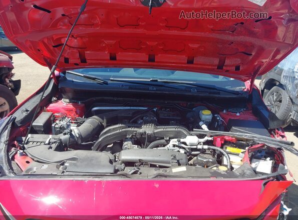 JF2GUHDC0SH312279 2025 SUBARU CROSSTREK Red 