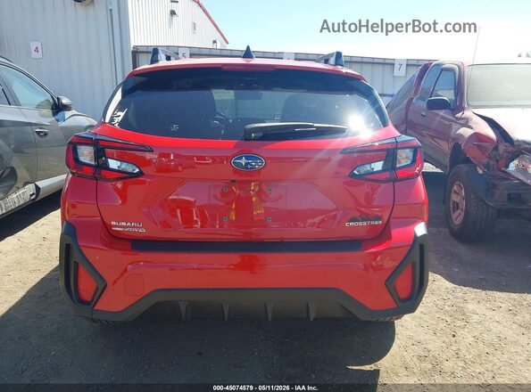 JF2GUHDC0SH312279 2025 SUBARU CROSSTREK Red 