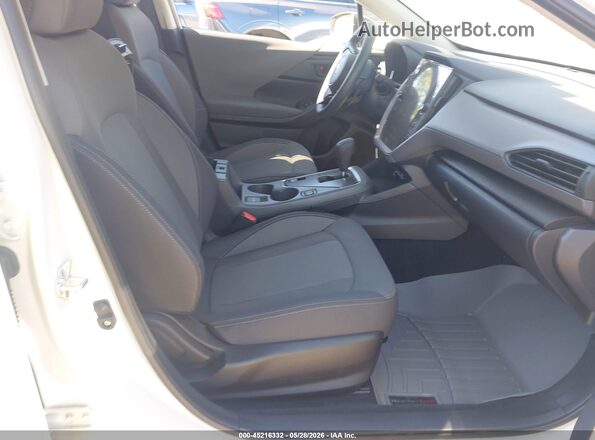 JF2GUHDC0SH336811 2025 SUBARU CROSSTREK Белый Вид салона спереди