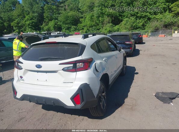 JF2GUHDC0SH336811 2025 SUBARU CROSSTREK Белый Задняя правая четверть