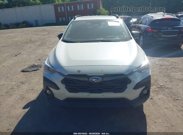 JF2GUHDC0SH336811 2025 SUBARU CROSSTREK Белый Вид щитка приборов