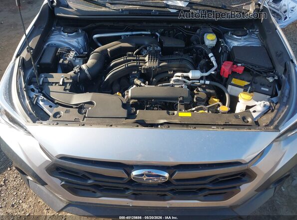 JF2GUHDC1SH291426 2025 SUBARU CROSSTREK Silver Widok z tyłu