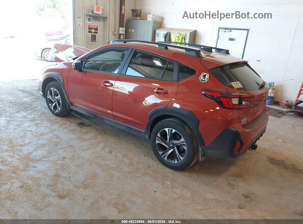 JF2GUHDC2SH213009 2025 SUBARU CROSSTREK Оранжевый Задняя левая четверть