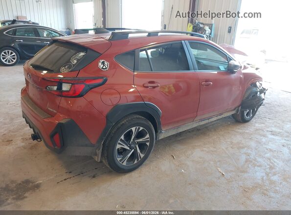 JF2GUHDC2SH213009 2025 SUBARU CROSSTREK Оранжевый Задняя правая четверть