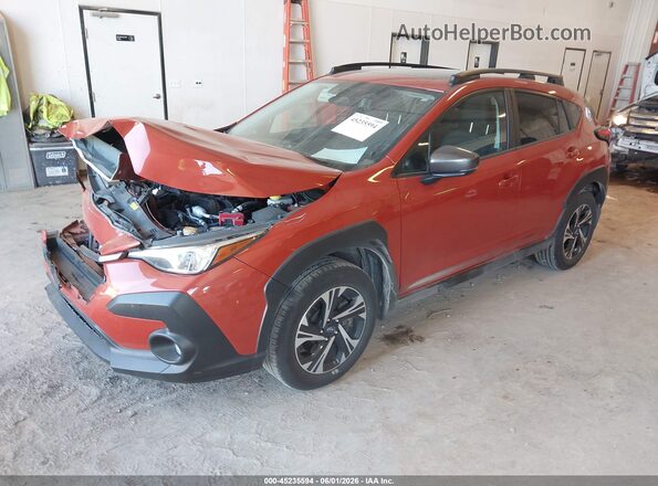 JF2GUHDC2SH213009 2025 SUBARU CROSSTREK Оранжевый Передняя левая четверть