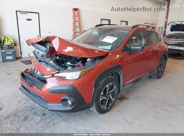 JF2GUHDC2SH213009 2025 SUBARU CROSSTREK Оранжевый Вид спереди