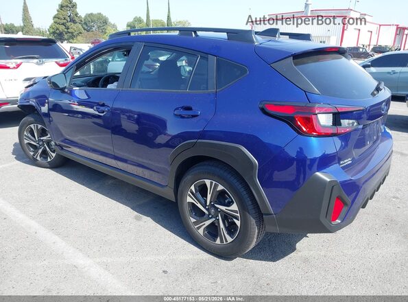 JF2GUHDC3SH272120 2025 SUBARU CROSSTREK Blue Rear left