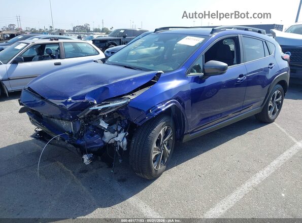 JF2GUHDC3SH272120 2025 SUBARU CROSSTREK Blue Front left
