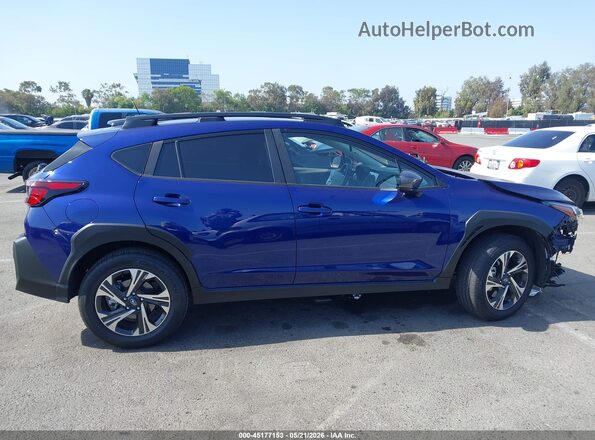 JF2GUHDC3SH272120 2025 SUBARU CROSSTREK Blue Rear interior view
