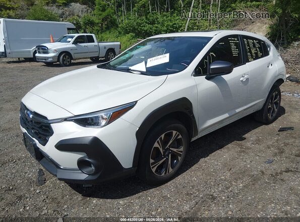 JF2GUHDC5S8247185 2025 SUBARU CROSSTREK White Front left
