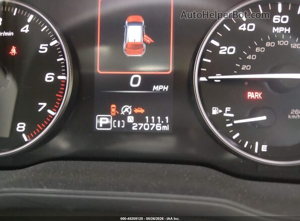 JF2GUHDC5S8247185 2025 SUBARU CROSSTREK White 