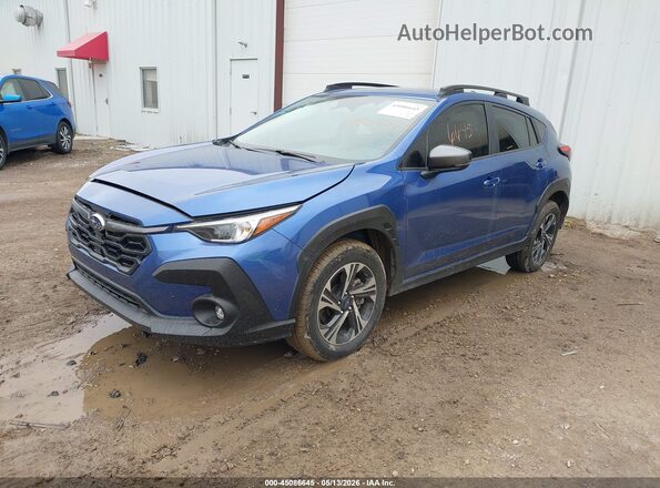 JF2GUHDC6SH280700 2025 SUBARU CROSSTREK Blue Передня ліва чверть