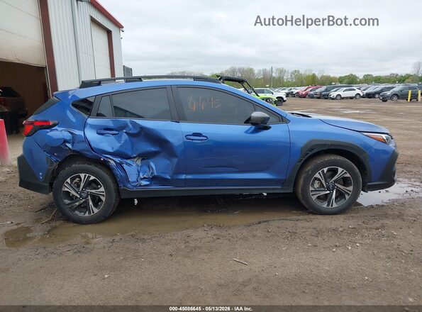 JF2GUHDC6SH280700 2025 SUBARU CROSSTREK Blue Вид задньої частини салону