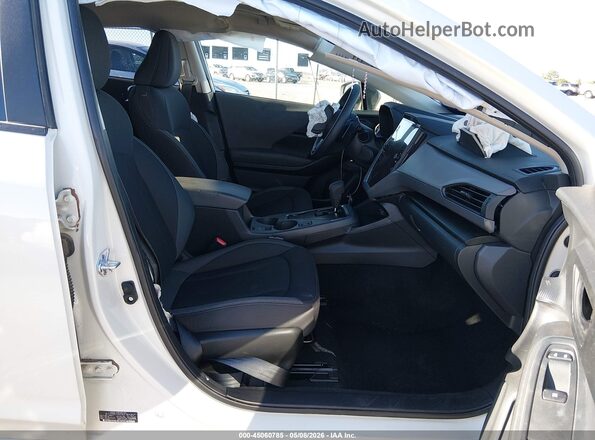JF2GUHDC7S8203429 2025 SUBARU CROSSTREK White წინა სალონის ხედი
