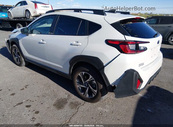JF2GUHDC7S8203429 2025 SUBARU CROSSTREK White უკანა მარცხენა