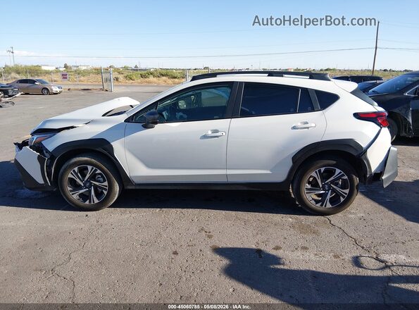 JF2GUHDC7S8203429 2025 SUBARU CROSSTREK White სალონის 360-გრადუსიანი ხედი
