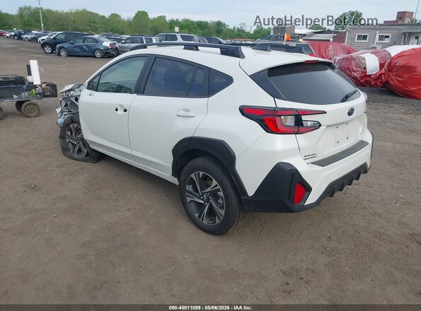 JF2GUHDC7S8343593 2025 SUBARU CROSSTREK White Հետևի ձախ