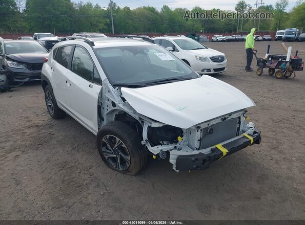 JF2GUHDC7S8343593 2025 SUBARU CROSSTREK White 