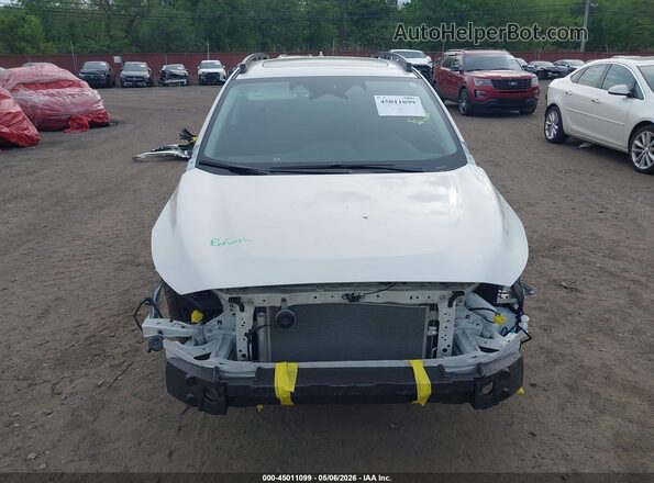 JF2GUHDC7S8343593 2025 SUBARU CROSSTREK White Սարքավորումների վահանակի տեսք