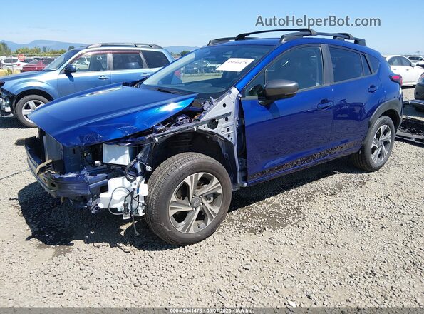 JF2GUHDC7SH262951 2025 SUBARU CROSSTREK Blue Передня ліва чверть