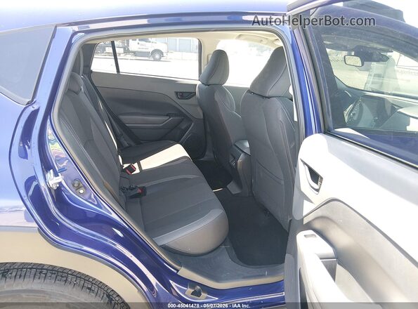 JF2GUHDC7SH262951 2025 SUBARU CROSSTREK Blue Вид наклейки з VIN-кодом