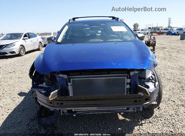 JF2GUHDC7SH262951 2025 SUBARU CROSSTREK Blue Вид задньої частини салону