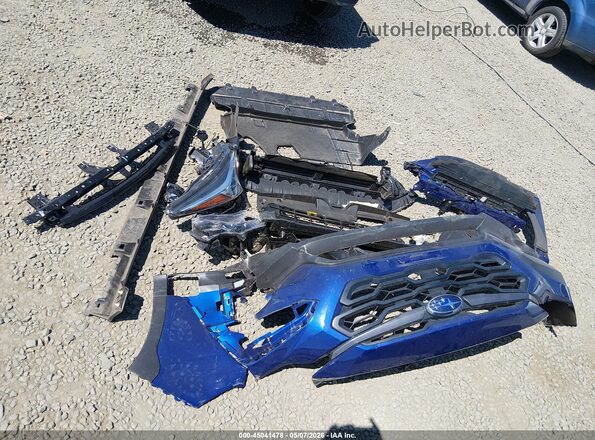 JF2GUHDC7SH262951 2025 SUBARU CROSSTREK Blue Вид щитка приладів