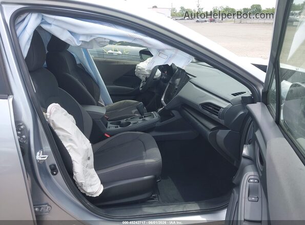 JF2GUHDC8S8290791 2025 SUBARU CROSSTREK Silver Սալոնի դիմացի տեսք