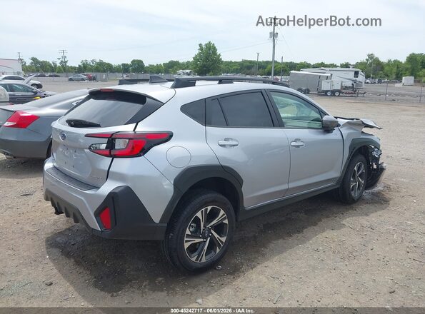 JF2GUHDC8S8290791 2025 SUBARU CROSSTREK Silver Հետևի աջ
