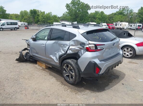 JF2GUHDC8S8290791 2025 SUBARU CROSSTREK Silver Հետևի ձախ