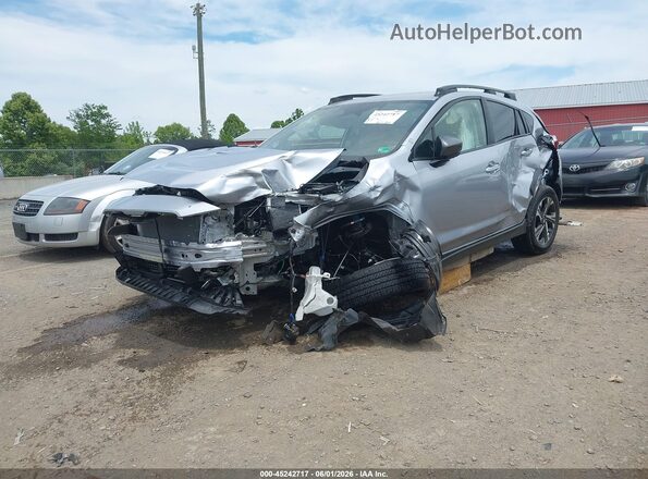 JF2GUHDC8S8290791 2025 SUBARU CROSSTREK Silver Դիմացի տեսք