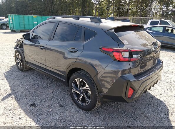 JF2GUHDC8S8344560 2025 SUBARU CROSSTREK Gray Задня ліва чверть