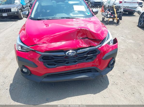 JF2GUHDCXS8272390 2025 SUBARU CROSSTREK Red წინა ხედი