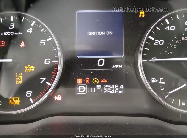 JF2GUHDCXS8324777 2025 SUBARU CROSSTREK Gray 