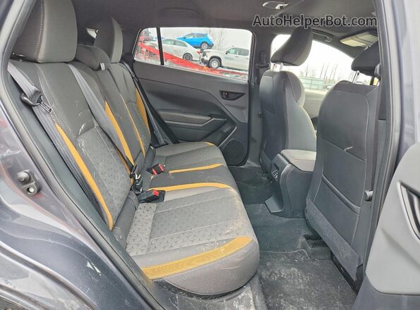 JF2GUHFC3RH360754 2024 SUBARU CROSSTREK Gray უკანა სავარძლების ხედი