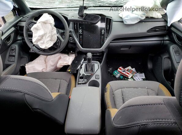 JF2GUSGD8T8209856 2026 SUBARU CROSSTREK Blue Vista del salpicadero
